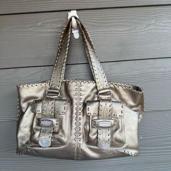 Michael Kors metallic shoulder bag - Picture 1 of 8